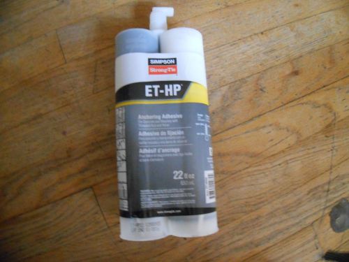 SIMPSON STRONG TIE  ET-HP  22 Epoxy-Tie 22 Oz Anchoring Adhesive