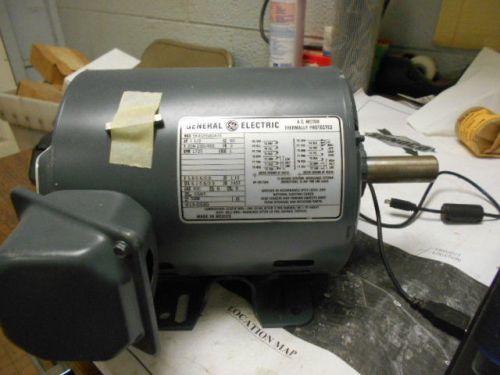 NEW GENERAL ELECTRIC AC MOTOR THERMALLY PROTECTED 5K45 PG8047X