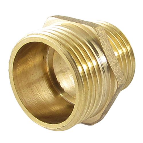 4/5&#034; to 1&#034; Male Thread Reducing Nipple Pneumatic Piping Brass Connector
