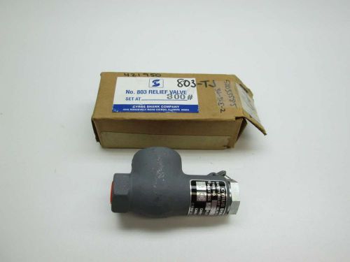 New cyrus 803 300psi 1/2 in npt steel threaded relief valve d390209 for sale