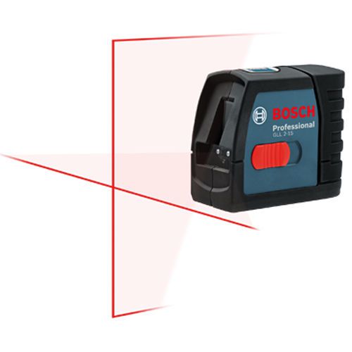 Bosch gll2-15 self-leveling cross-line construction laser for sale