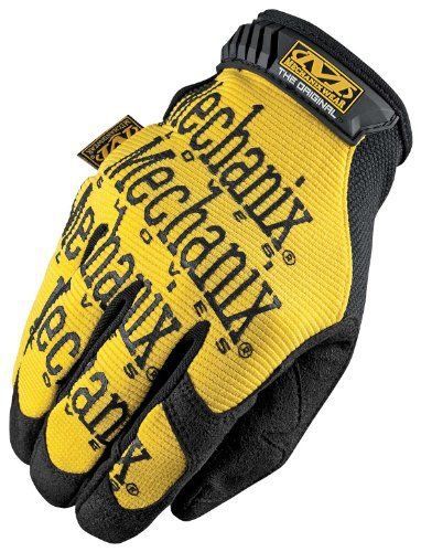 Mechanix wear mg-01-010 original glove  yellow  large for sale