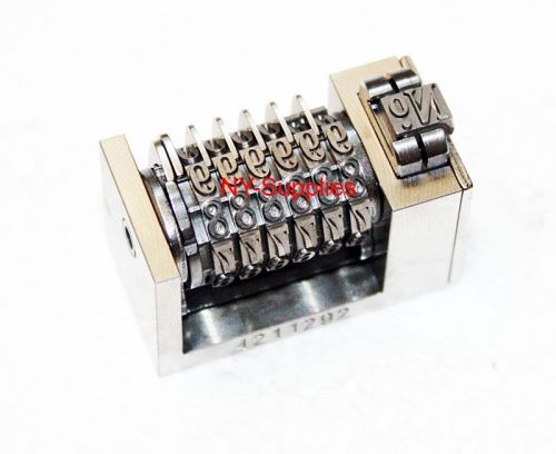 Leibinger 4x8 cicero model 13 numbering machine, backwards, roman, steel no drop for sale