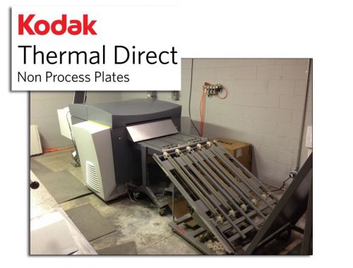Kodak thermal direct non process printing plates for sale
