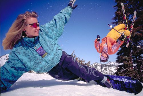 Corel Stock Photo CD  Freestyle Skiing