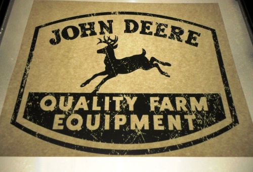 Vintage Original John Deere  Iron On Transfer J16