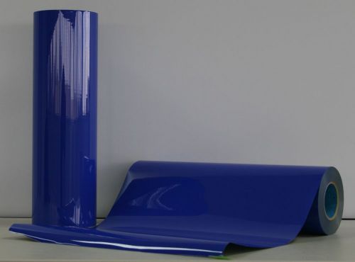Stahls Clearance Cuttable Heat Transfer Vinyl -PVC- Royal Blue - 20&#034; x 45 Yards