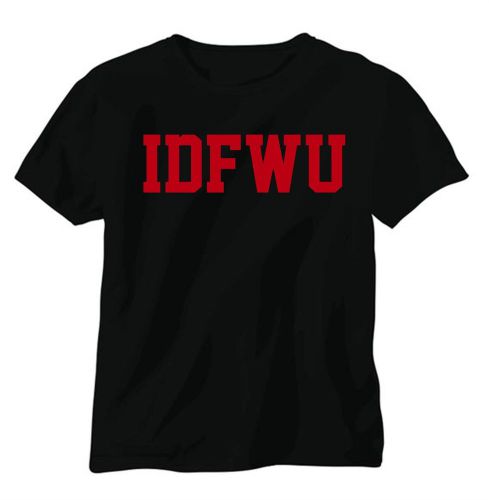 IDFWU Shirt Viral T shirt IDFWU SIZE MEDIUM many colors BIG SEAN INSPIRED RED