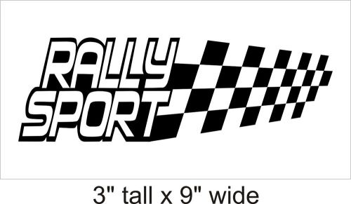 2X Rally Sport Removable Wall Art Decal Vinyl Sticker Mural Decor-FA242
