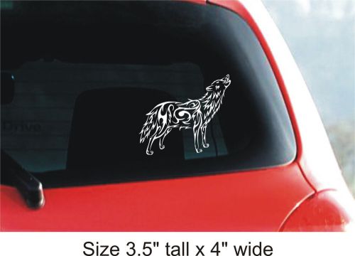 2X Clever Fox funny car vinyl sticker decal Gift Fine Art Cafe - FAC - 44 A