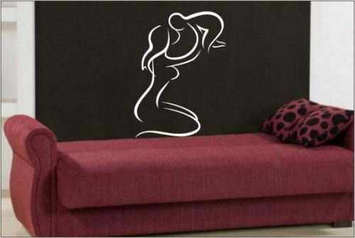 2X Mom-Baby Figure Wall Vinyl Sticker Decal Bedroom, Drawing Room-28