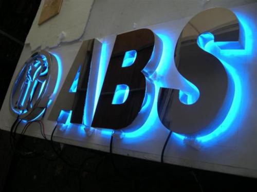 Fashion customized xmas led sign stainless steel backlight letter channel hot! for sale