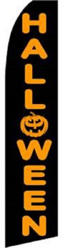 Halloween Super Swooper Sign Flag 15&#039; Feather Flutter Banner /KIT made in USA Bx