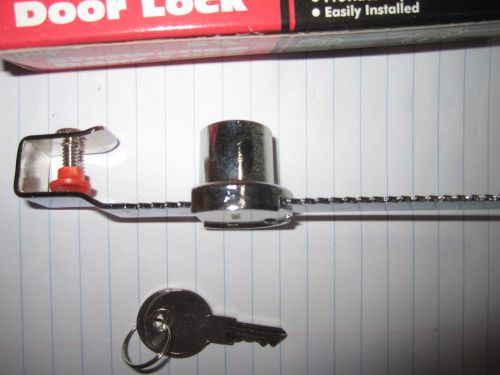 Showcase door lock 5.5&#034; keyed alike for glass OR wood doors NEW IN BOX 3 avail