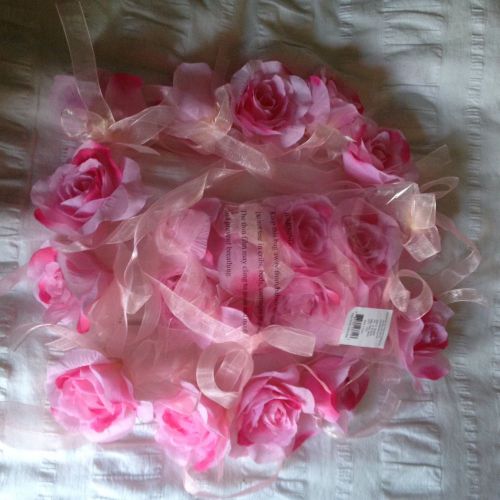 Pink Rose Garland