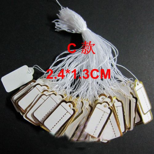 100PCS Price Tags String Label Display Special Merchandise Price Tags