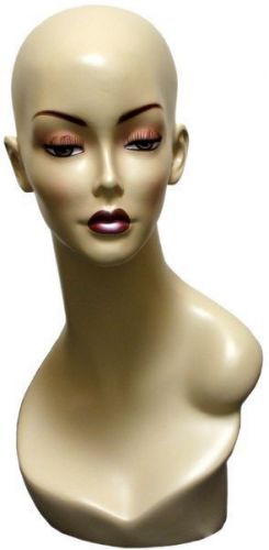 MN-062 Realistic Fleshtone Female Head Form