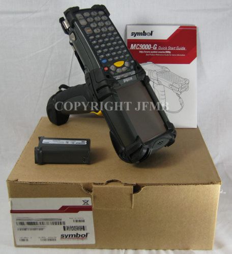 Symbol motorola mc9090-gf0hjefa6wr mc9090g wireless laser barcode scanner eda for sale