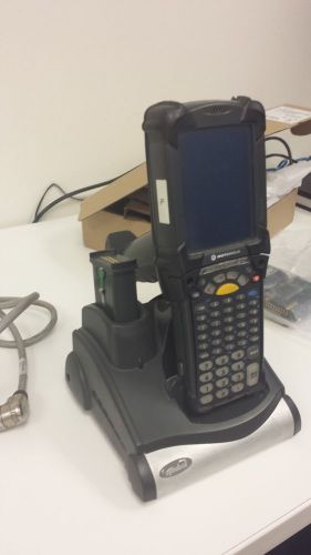 Symbol MC9090-GJOHJEFA6WR Barcode Scanner w/ CRD9000 Cradle and more!