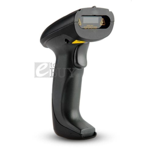 Handheld manual laser barcode scanner reader bar code scan gun market black for sale