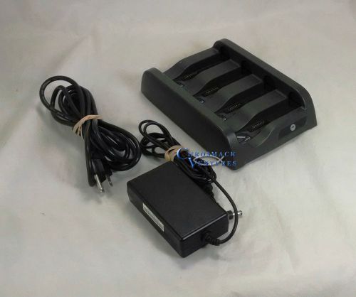 Motorola Symbol 4 Bay WT4090 Battery Charger with AC Adapter SAC4000-4000CR