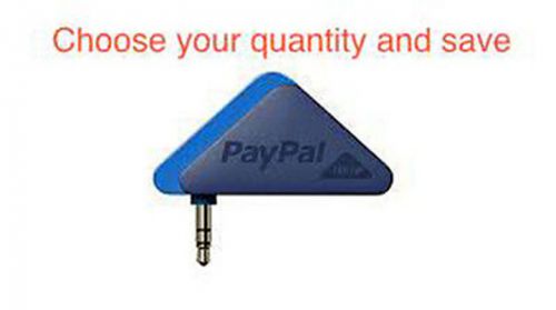 3 x PayPal Here Credit Card Reader for iPhone &amp; Android devices