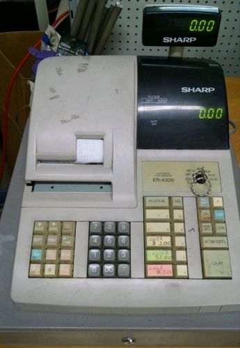 Sharp er-a320 electronic cash register - fine working condition for sale