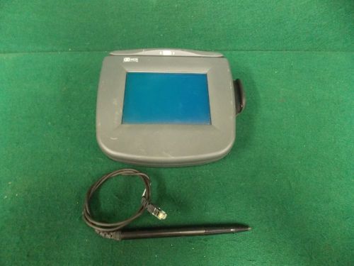 Ncr ingenico 5992-0152 credit card reader / signature pad with stylus ^ for sale