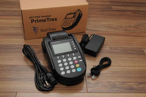NEW Primetrex EFT POS Credit Card Terminal by Techtrex