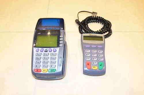 Verifone omni 3750 terminal/printer/pin pad/scr and 1000se handheld pinpad for sale