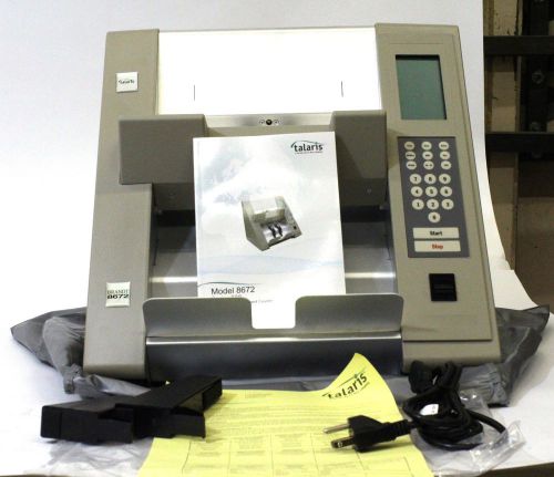 Talaris 8672 Series 300 Currency &amp; Document Counter