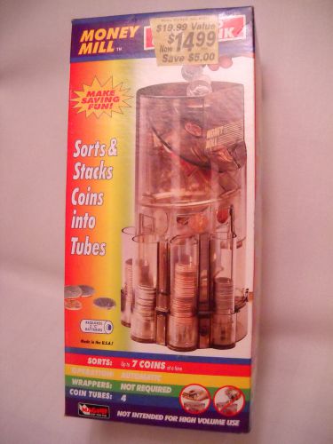 Money Mill Coin Sorter battery operated   New in Box