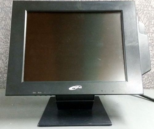 DIGIPOS 714A 15&#034;Monitor Touchscreen POS Model:714A Touch Screen Broken Plastics