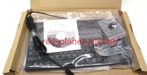 New dell cherry spos usb keyboard w/touchpad card reader + cd g86-62411euagsa for sale