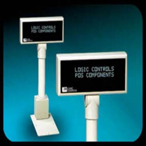 Logic controls pd3000-u-bk pd3000 pole display black 5mm grn (pd3000ubk) for sale