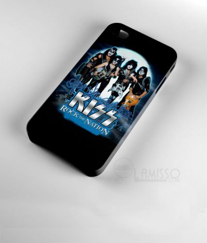 New Design  KISS Rock The Nation 3D iPhone Case Cover