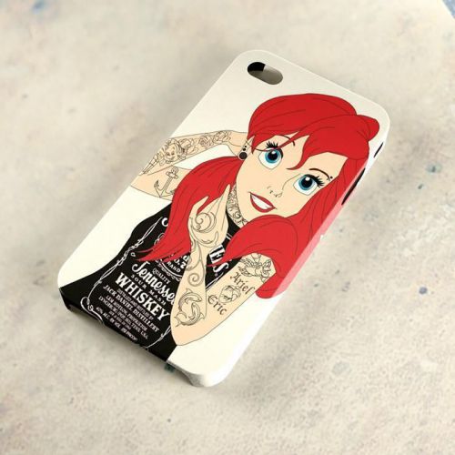 Ariel Disney Punk Little Mermaid Princess A26 Samsung Galaxy iPhone 4/5/6 Case