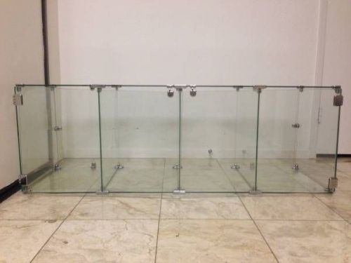 Display glass case / showcase with door for house or showroom 48x16x16 for sale