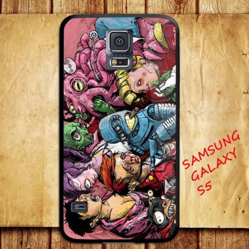 iPhone and Samsung Galaxy - Drinking Futurama Zombie Alien Art - Case
