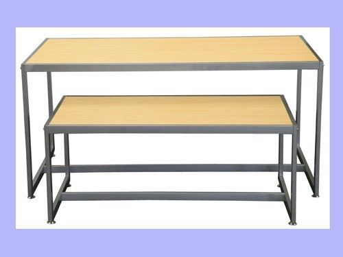 Clothing clothes display table racks stands #rk-ta2nr for sale