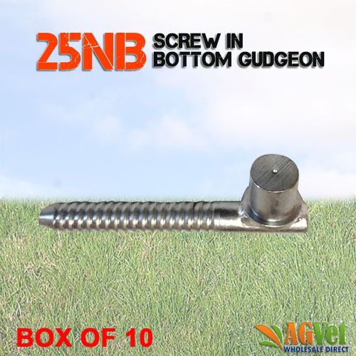 25NB Screw in Bottom Gudgeon (SBG25-B10)