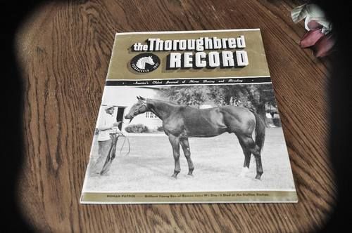 50&#039;s 7Pc THOROUGHBRED RECORD HORSE RACING BREEDING JOURNAL Photos Illustrated