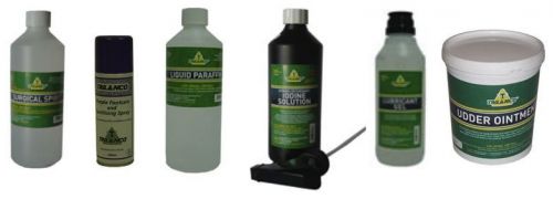 Liquid Paraffin, Surgical Spirit, Pig Oil, Iodine, Footcare Spray, Lubricant Gel