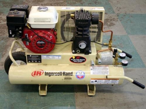 Ingersoll rand gasoline portable air compressor -- 5.5 hp, 11.8 cfm at 90 ps for sale