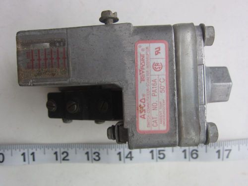 Asco Tripoint PA16A RE10A11 6-66 Psi Pressure Switch, Used