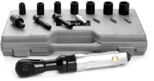 Mechanics 14 piece 3/8&#034; drive air ratchet wrench kit m564db performance tool for sale