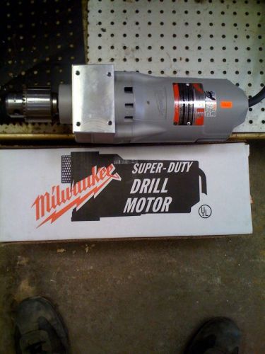 GREAT DEAL! MILWAUKEE ELECTRIC (TOP BRAND) 4262-1 NEW! DRILL MOTOR  w/ 3/4 CHUCK