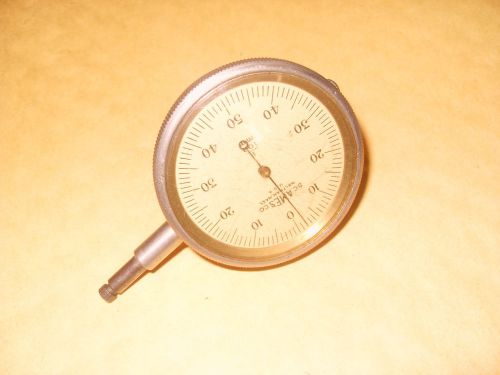 B.C Ames Co. Metric Clock / Dial Gauge 1/100mm Reading - As Photo