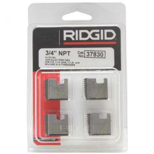 Ridgid Genuine Replacement Die 3/4&#034; Npt 37830 Ridge Tool Company 37830