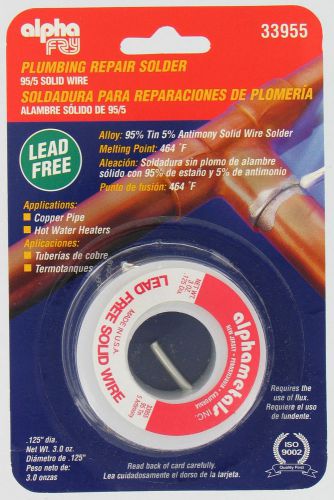 Alpha Fry - Fry Technologies AM33955 Cookson Elect 95/5 Lead-Free Solid Wire Sol